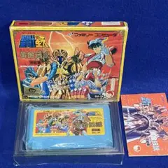 【FC】聖闘士星矢 黄金伝説 完結編 箱 説明書付き　ファミコンソフト　車田正美