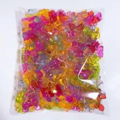 大袋約500g リボンビーズ　約225個