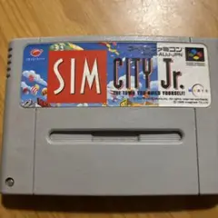 SIM CITY Jr. スーパーファミコン ソフト　シムシティジュニア
