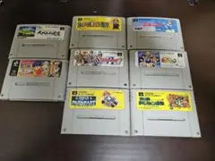 スーパーファミコン　8個セット　まとめ