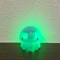 光る レインボー クラゲ バスボール クラゲブルー バスボム マスコット