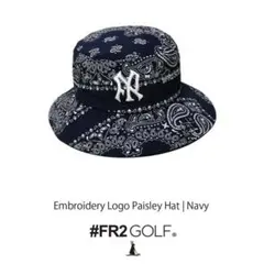 fr2golf fr2 ゴルフ paisley hat ハット ネイビー 新品