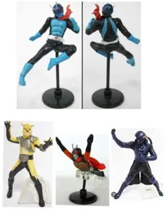 HG 仮面ライダー37 仮面ライダー1号＋スカイライダー＋ジャガーマン＋コブラ