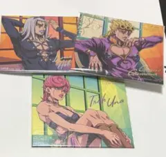 ジョジョの奇妙な冒険 黄金の風 キャンバススタイル ジョルノ アバッキオ 色紙