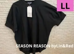 SEASON REASON byLin&Red フレンチスリーブブラウス　LL