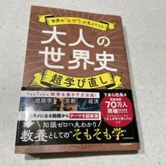 世界の「なぜ?」が見えてくる 大人の世界史 超学び直し