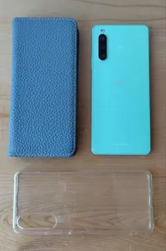 Xperia10 Ⅳ ミント スマートフォン本体 手帳型スマホケース付き