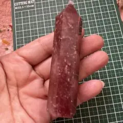 天然石　ストロベリークォーツ ポイント