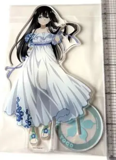 結城友奈は勇者である　東郷美森　ワンピ　描き下ろし　アクリルフィギュア　Ｌ