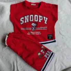 【新品未使用】PEANUTS バスケユニフォーム風セットアップ