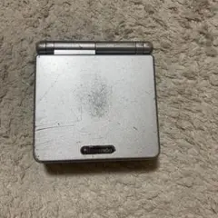 【ジャンク品】ゲームボーイアドバンスSP シルバー本体