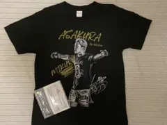 朝倉未来ノベルティTシャツ　（おまけ:シルクザリッチ2種付き）