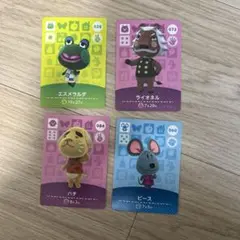 どうぶつの森 キャラクターカードセット