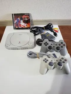 PS One 本体 + コントローラー2個 + Namcoゲーム