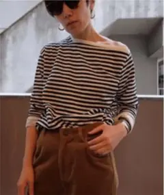 jonnlynx ジョンリンクス ボーダーカットソー ニットソー