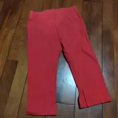 ユニクロ　スリット　リブ　レギンス　80