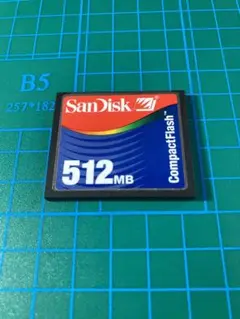 コンパクトフラッシュ 512mb 青 sandisk