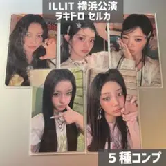 【新品】 ILLIT 横浜公演限定 セルカ ５枚 セット