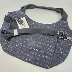 タグ付き未使用 Kipling 2way ハンドバッグ キーホルダー、ポーチ付き