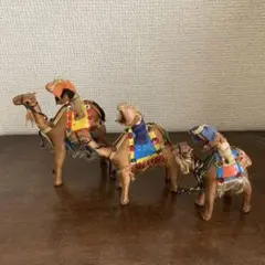 ラクダ　人形　置物