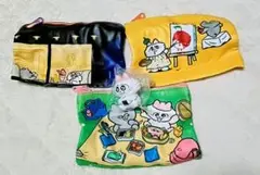 ンめねこ あそーとこれくしょん マスコットフィギュア ポーチ