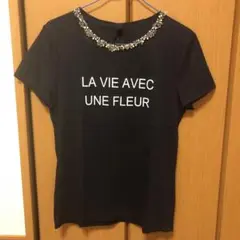 ジャスグリッティー Tシャツ M ビジュー