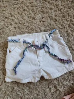 Ralph Lauren 12M ホワイトショートパンツ