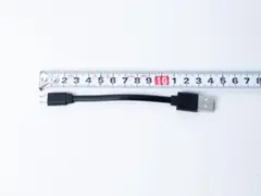 USB 2.0 ケーブル 15cm Type-A Micro-B ノーブランド
