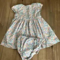 ラルフローレン　花柄ワンピース　80cm 12M