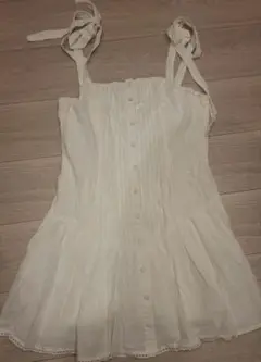 ZARA 白ワンピース