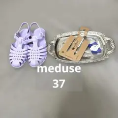 セール⚫︎meduse⚫︎パープル サンダル37