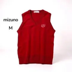 mizuno GRAND MONARCH ミズノ M ベスト　ゴルフウェア 赤