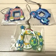新品未開封　たまごっち　一番くじ　F賞　きらきらラバーチャーム　3種　セット