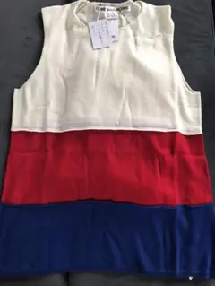 新品 コムデギャルソン ノースリーブニット