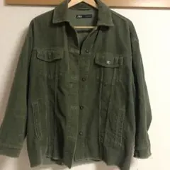 ZARA★ドルマン調コードュロイジャケット
