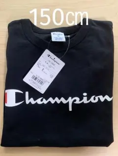 Champion 半袖　Tシャツ キッズ　ブラック　150㎝
