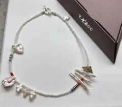 semeno⭐️セメノ　ブレスレット⭐️サムロ サムロ samlo *フラワーモチーフ ビーズブレスレット*銀シルバー