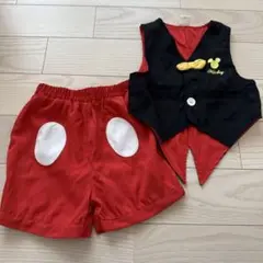 ミッキー ベストとショートパンツ 100 futafuta ディズニー
