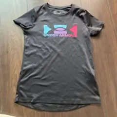 Under Armour ブラック Tシャツ YMD/JM/M