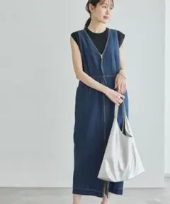 【美品】ロペピクニック デニムジャンスカ ワンピース