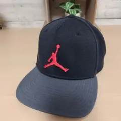 【美品】JORDAN ジャンプマン キャップ ブラック×レッド　ジョーダン