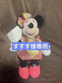 ディズニー　ミニー　ナイトフォール　ぬいぐるみ　バッチ