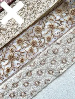 インド刺繍リボン