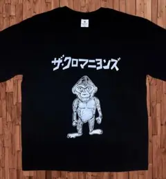 未着用　ザ・クロマニヨンズ　Tシャツ 綿100% 黒 Lサイズ