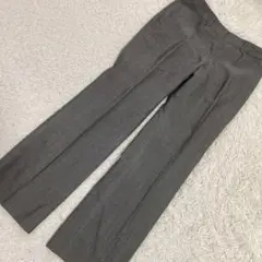 NATURAL BEAUTY BASIC スラックス チャコール L スーツ