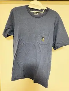 UNIQLO ミッキーマウス Tシャツ M ネイビー
