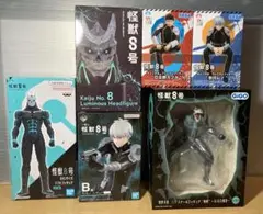 未使用　怪獣8号　フィギュア　まとめて　日比野カフカ　市川レノ　一番くじ