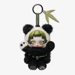 POPMART SKULLPANDA Lazy Panda ぬいぐるみペンダント