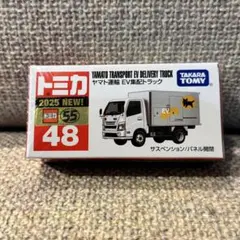 トミカ No.48 ヤマト運輸 EV集配トラック 新車シール 初回生産