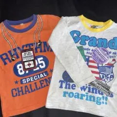 95サイズ ロンT 長袖　2着　まとめ売り